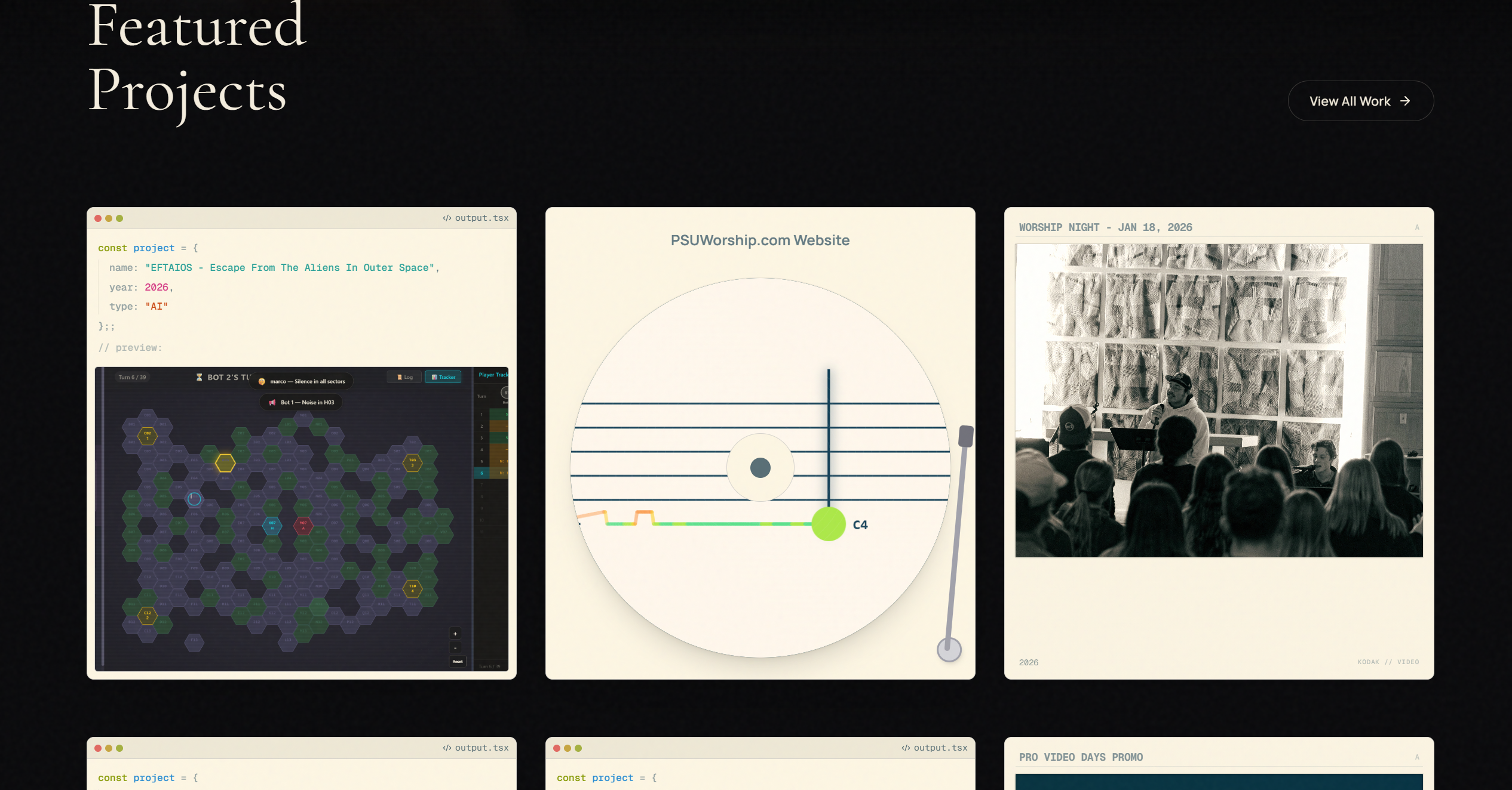 Featured projects